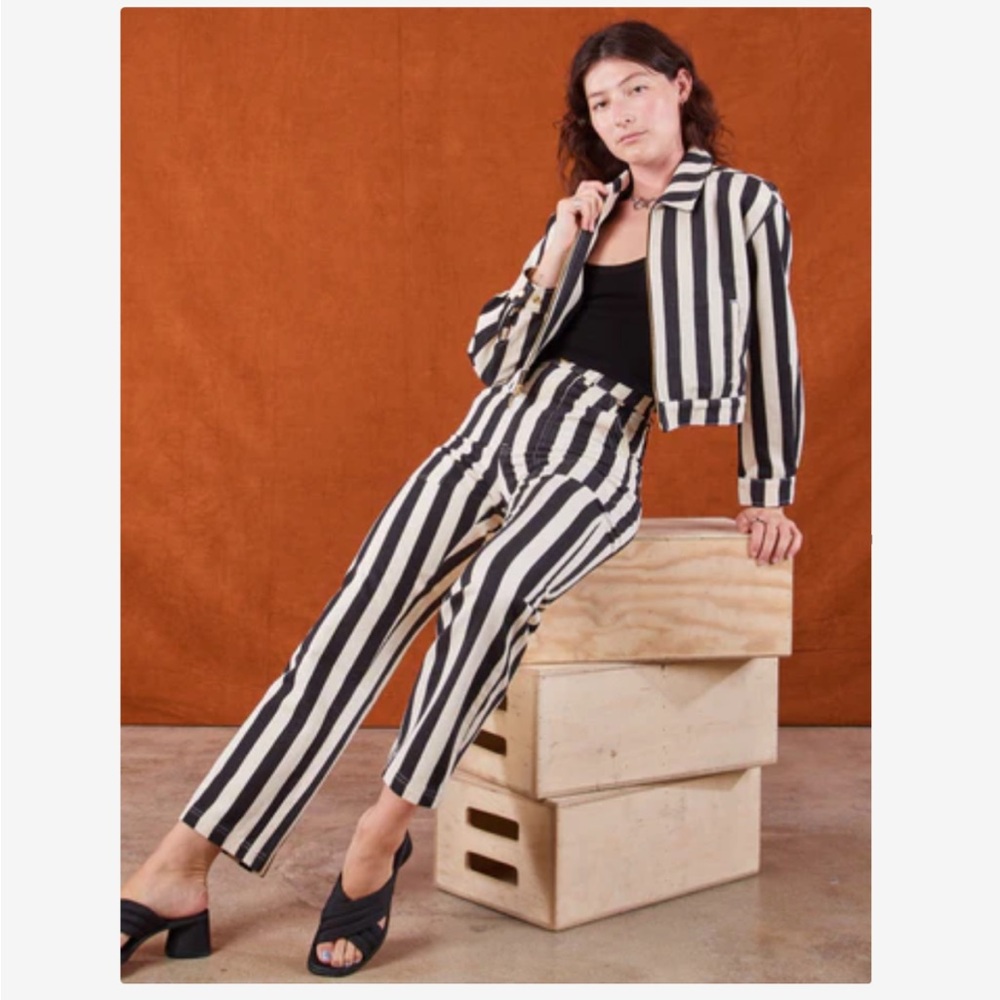 BIG BUD PRESS | striped work pants